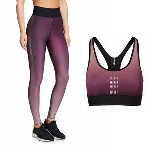 Ultracor ultra high mini star leggings and matching sports bra